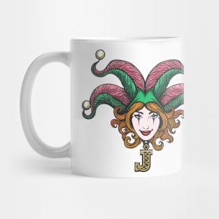 Joker Girl Face Mug